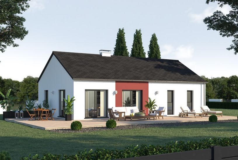  Vente Terrain + Maison - Terrain : 548m² - Maison : 82m² à Quimper (29000) 