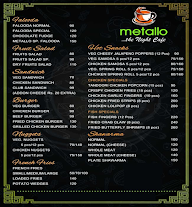 Metallo, The Night Cafe menu 4