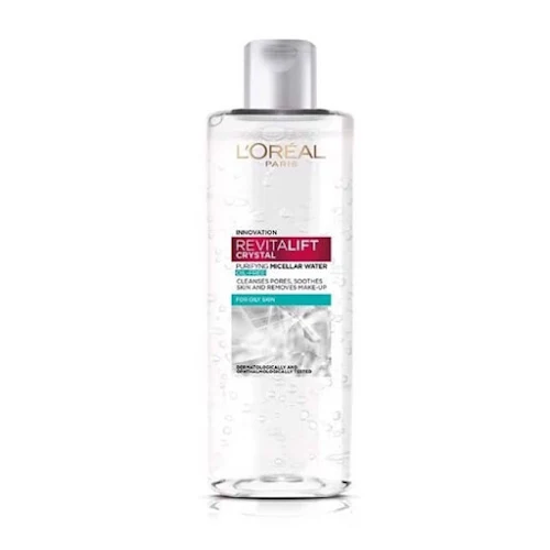 L'oreal - Nước Tẩy Trang Làm Sạch Cho Da Dầu Revitalift Crystal Purifying Micellar Water 400ml