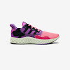 sneakersnstuff x adidas consortium zx 4000 4d pink/purple/black