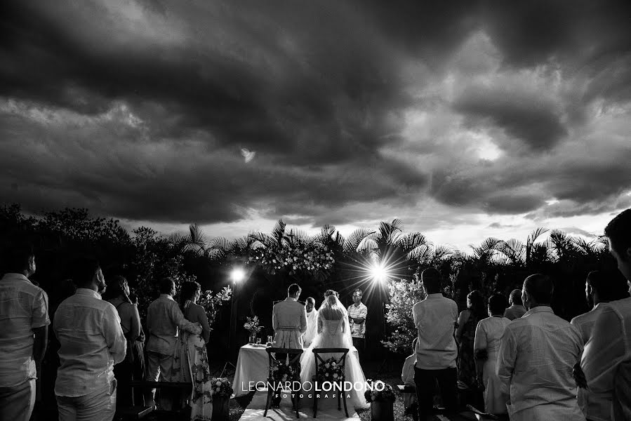 Fotógrafo de casamento Leonardo Londoño (leonardolondon). Foto de 1 de março 2018