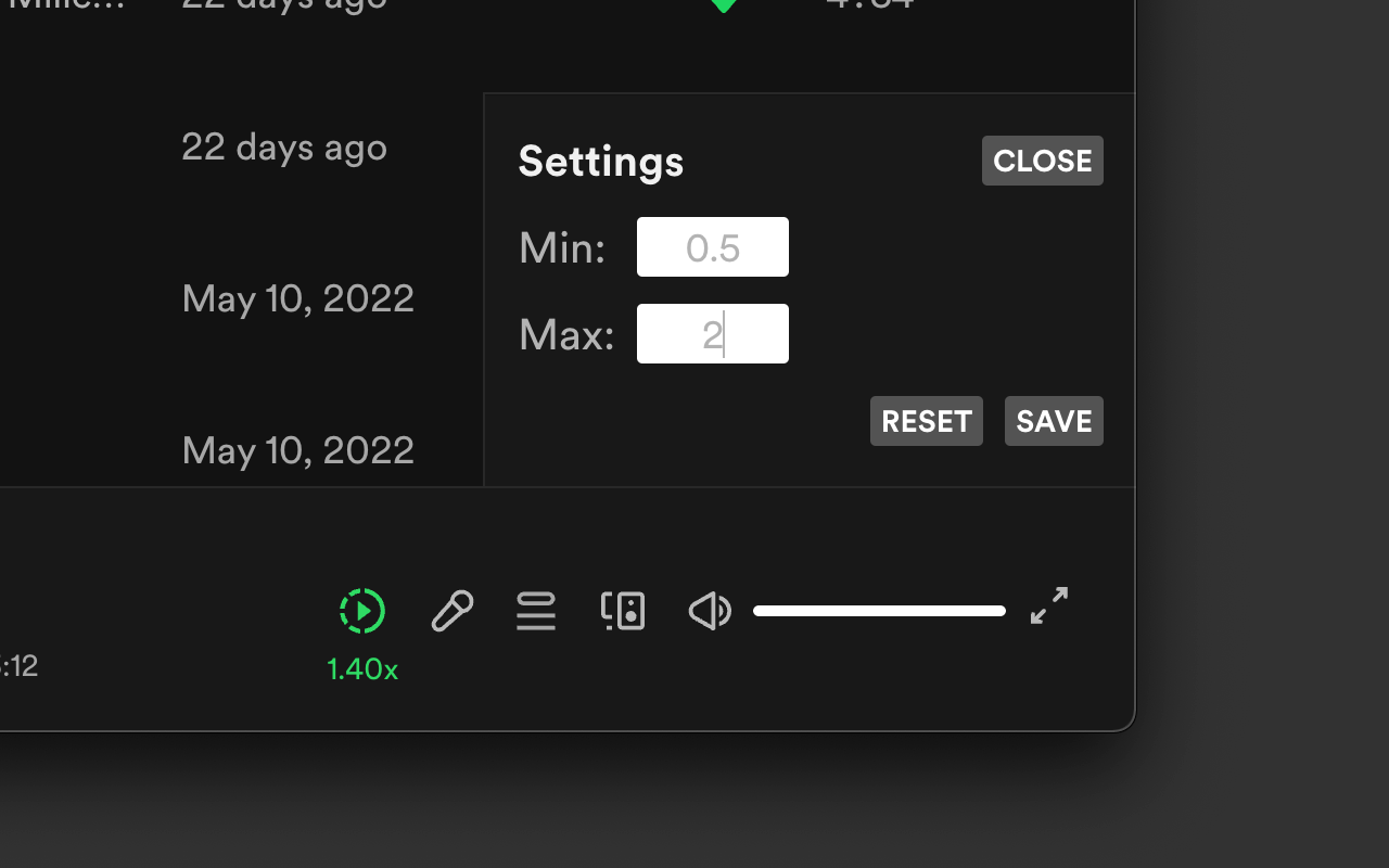 Spotify Playback Speed Preview image 4