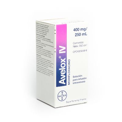 Moxifloxacina Avelox 400Mg 250Ml Ampolla Bayer  
