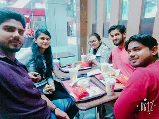 Sourav Pathak at McDonald's, Ansal Plaza Mall,  photos