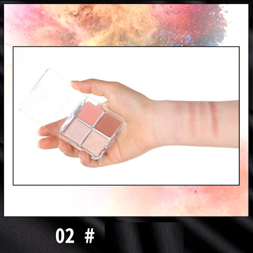 Title 1, Pearlescent Waterproof Beauty Sequin Four-Grid ...
