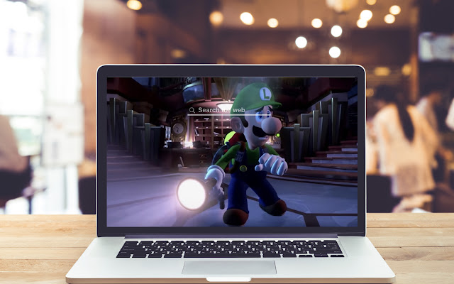 Luigi Mansion 3 Wallpaper Tab Theme