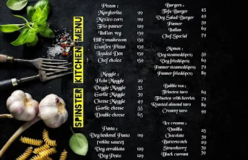 Spinster menu 