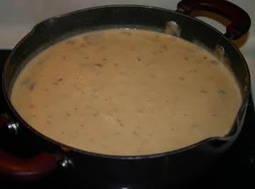 Homemade Cream of Mushroom Soup