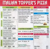 Italian Toppers Pizza menu 5