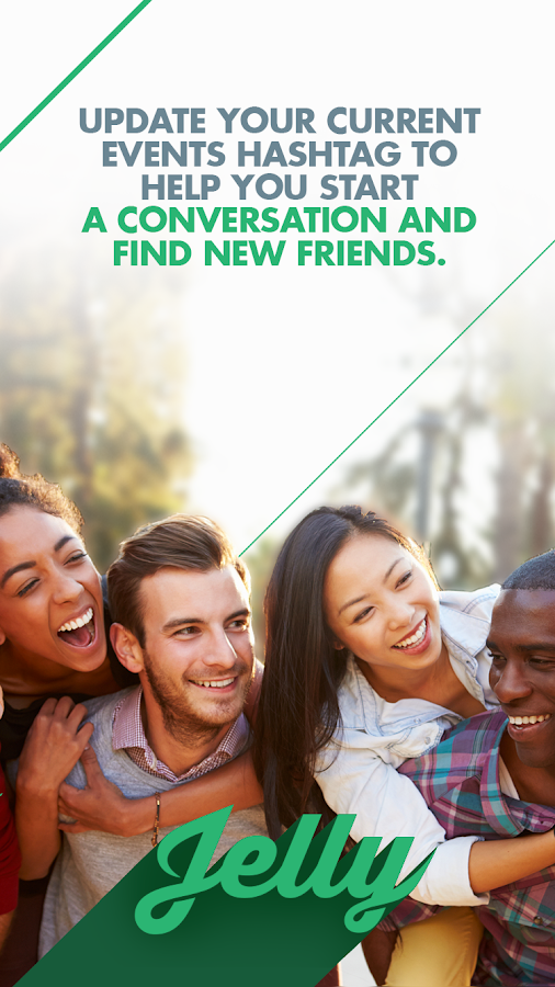 Jelly - Meet new People — приложение на Android