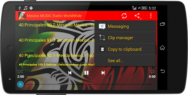 Mexico MUSIC Radio WorldWide(圖6)-速報App