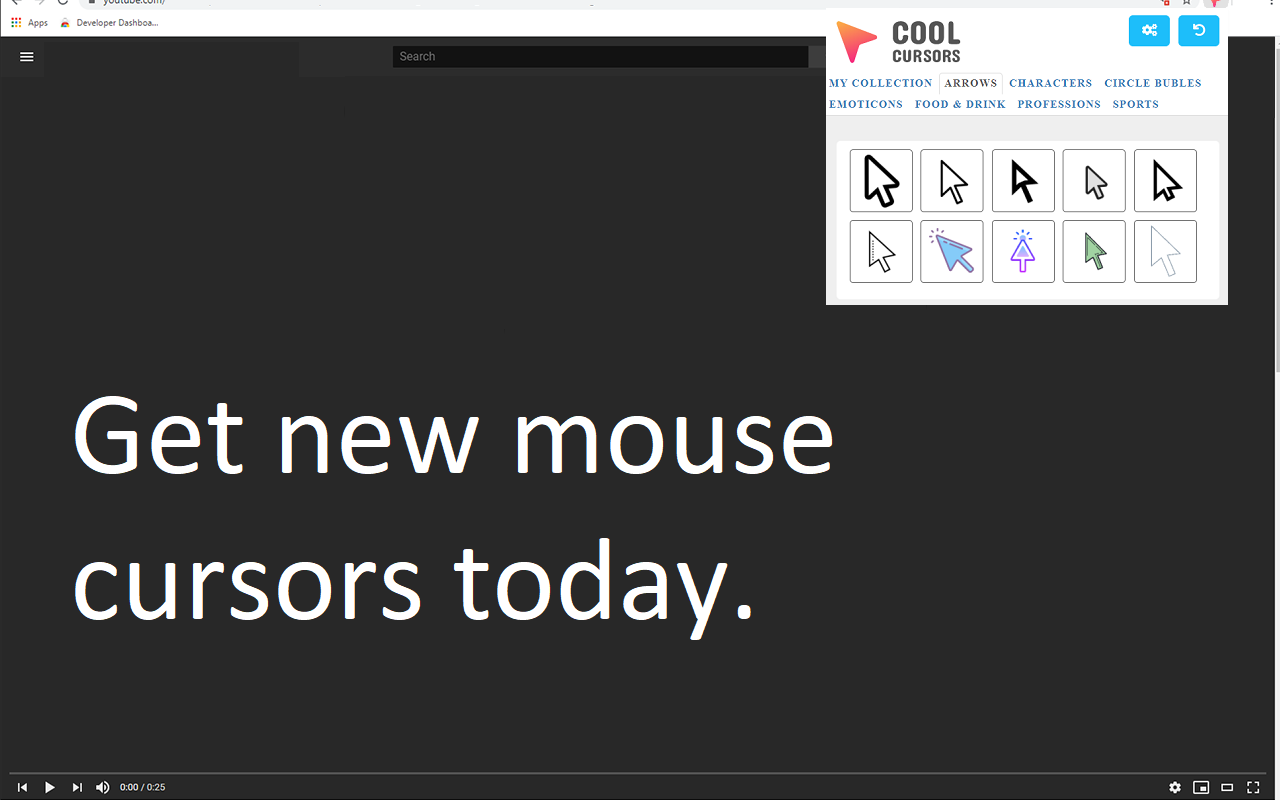 Cool Cursors for Chrome™ Preview image 1