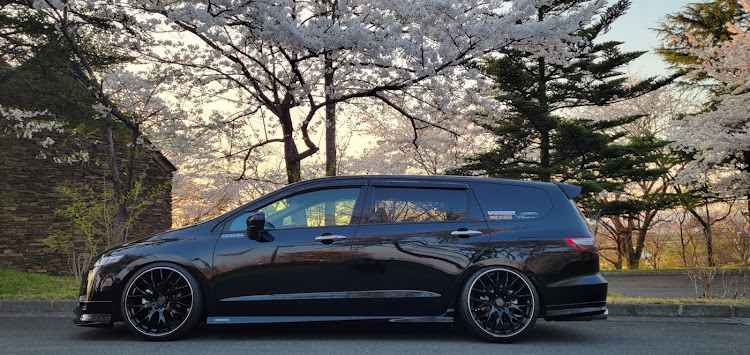 オデッセイのオデッセイ・岩手・桜・桜とコラボ・RB3に関するカスタム事例の投稿画像3枚目