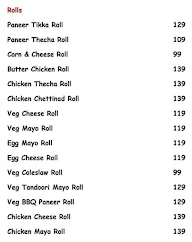 Food Compass By Panthi menu 1