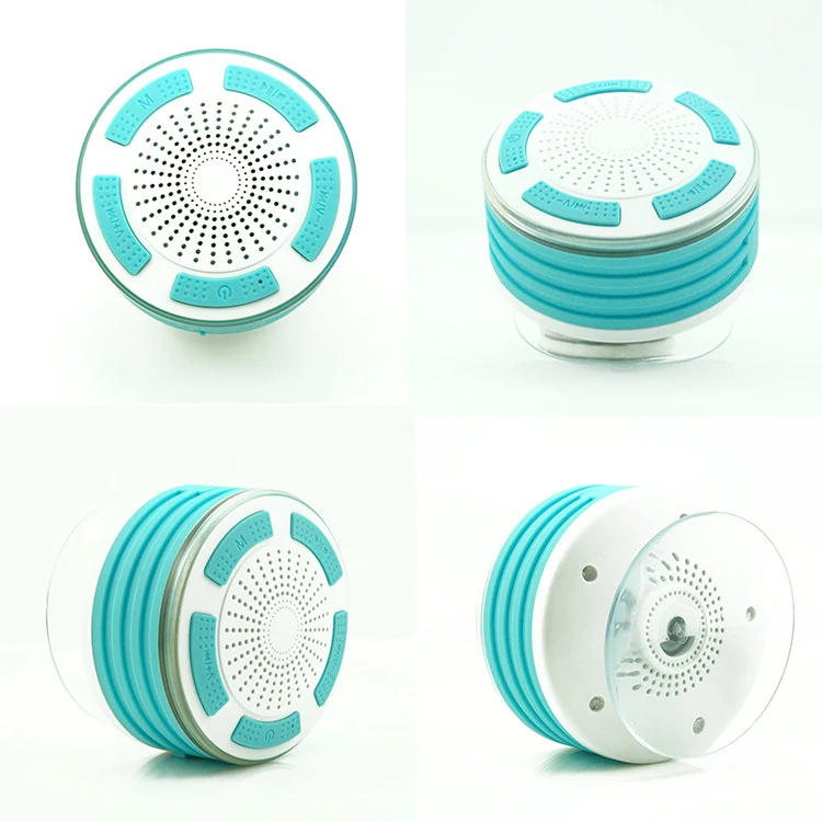 Seven-level waterproof Bluetooth speaker. Enjoy music anywhere with this durable speaker. Its waterproof design and wire