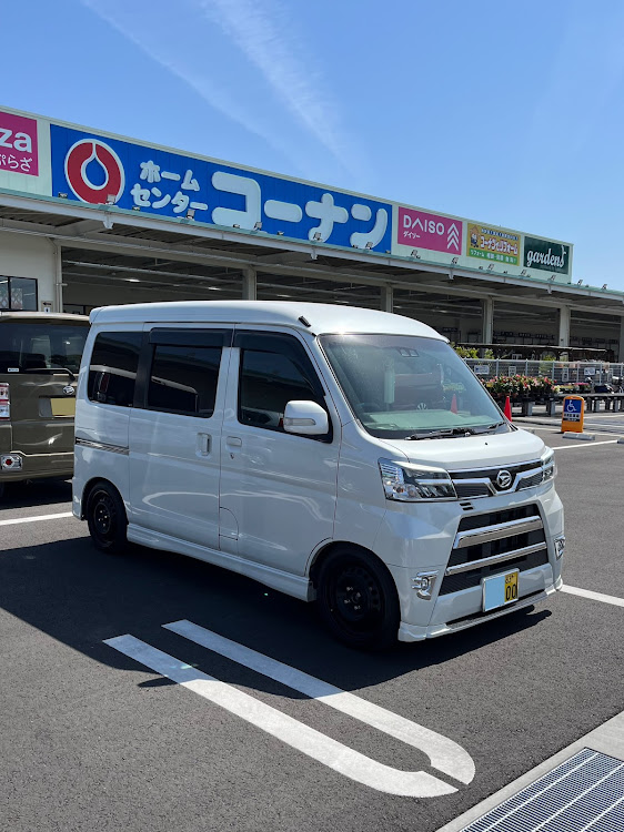 アトレーワゴンの中期リヤの最終型・カスタムターボRSリミテッド・車高調スプリング交換に関するカスタム事例の投稿画像1枚目