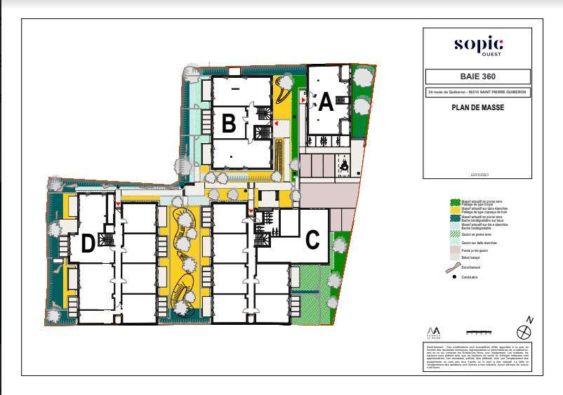 Vente appartement 1 pièce 41 m² à Saint-Pierre-Quiberon (56510), 260 000 €