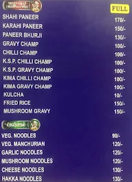 Kishan Fast Food menu 4