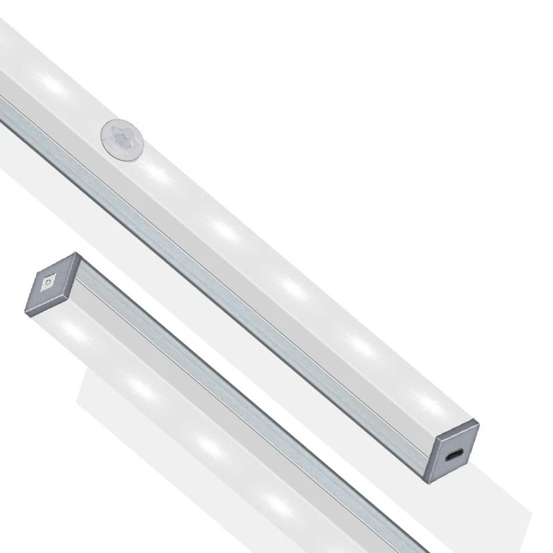 LED magnetno svetlo za ormar sa indukcijom ljudskog tela, automatsko paljenje, jednostavna instalacija, štedi energiju i praktično rešenje.