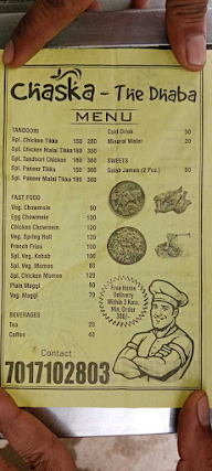 Chaska Da Dhaba menu 1