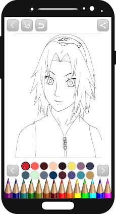 Naruto coloring bookのおすすめ画像5