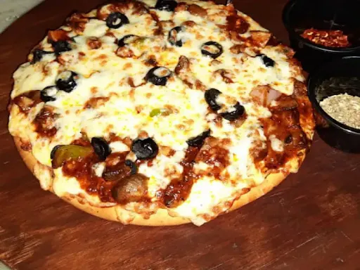 BBQ Mushroom Pizza