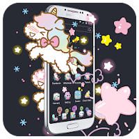 Glitter Galaxy Cute Rainbow Unicorn Theme