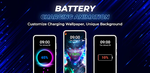 Art Battery Charging Animation