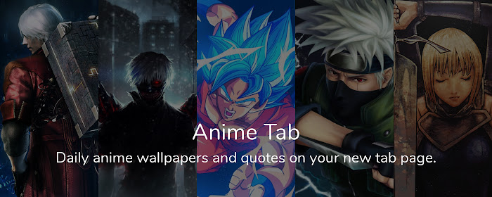 Anime Tab Dashboard marquee promo image