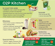 O2P Kitchen menu 1