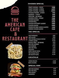 The American Cafe And Restaurant menu 1