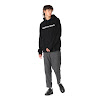 uniform experiment x keith haring x fragment design sweat hoodie black white print