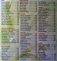 Hotel Thayif menu 2