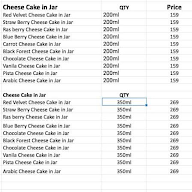 Reem Cup Cake And Cheese Cakes menu 4