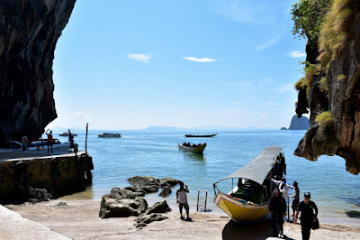 Arrival at James Bond Island