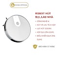 Robot Hút Bụi Lau Nhà Kaw - Hàng Chính Hãng, Lực Hút 3200Pa, Dung Lượng Pin 2300Mah