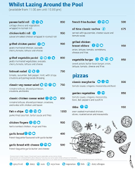 Splash Pool Side Bar menu 1