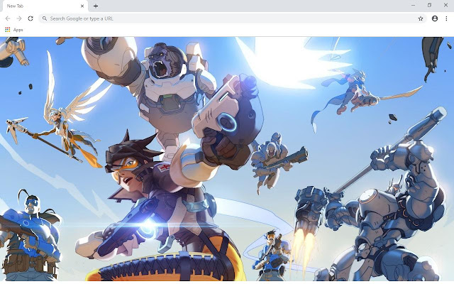 Overwatch Wallpapers and New Tab