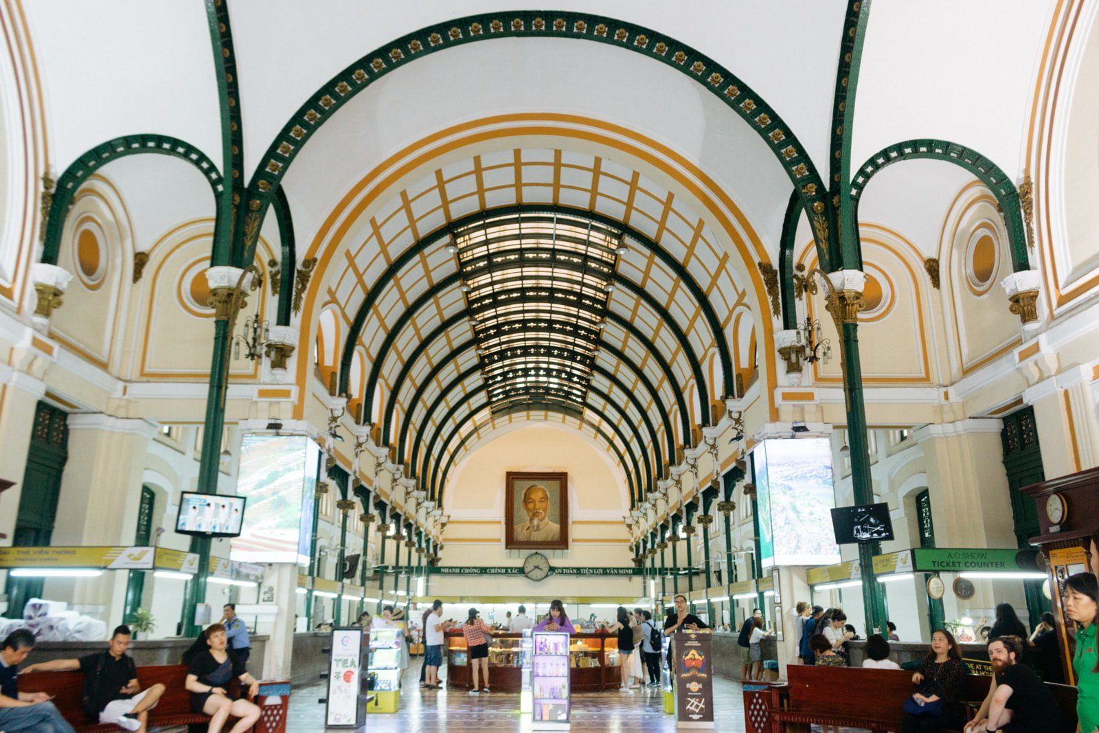 Inside of Central Post Office