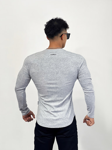 Title 12, Mens Training Solid Stripe Elastic Sports Shir...