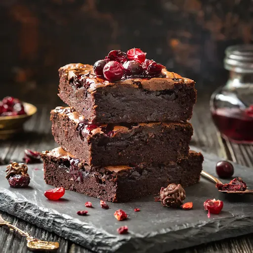 Red Wine Sangria Infusion Brownie