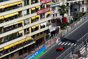 Carlos Sainz of Spain driving the Ferrari F1-75 on track during final practice ahead of the F1 Grand Prix of Monaco on Saturday. 