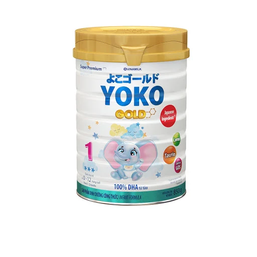 Sữa bột Vinamilk Yoko Gold 1 850g