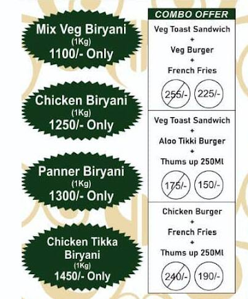 Aayushman Lunch & Snacks Box menu 