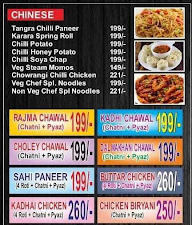 Chef Rahul menu 3