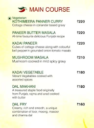 Nandhana Palace menu 7