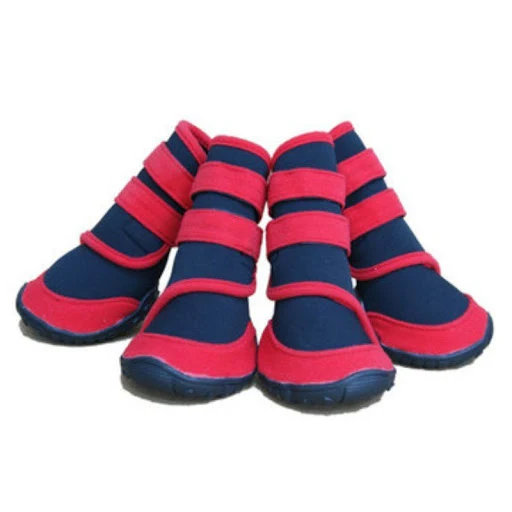 Dog Shoes Dog Booties Anti-Slip Sole Shoes for Small Large Dogs Outdoor Waterproof Rugged Dog Booties for Autumn and Win