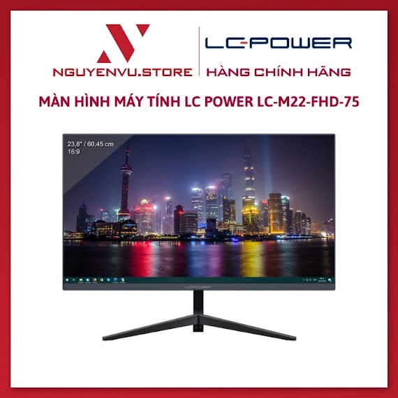 Màn Hình Lc - Power Lc - M24 - Fhd - 75 23.8 Inch (Fhd/Va/75Hz/5Ms) - Hàng Chính Hãng