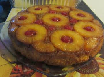 Pineapple Coconut Upside Down Cake