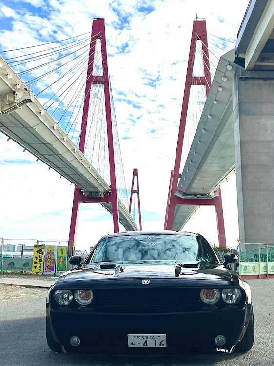 チャレンジャーのハリ友さんに感謝・LB★WORKS・着地style・ハリアーオフ会・名港トリトンに関するカスタム事例の投稿画像3枚目